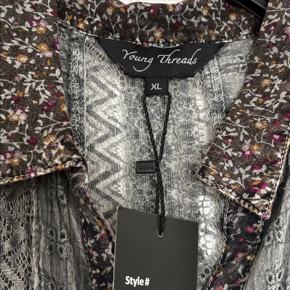 Patchwork Sleeveless Dress - Picture 3 of 4